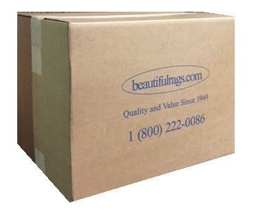 Beautiful Rags cardboard shipping box