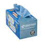 SmartRags dispenser box of 50 blue 12-by-12-inch microfiber cloths with a cloth pulled from the top