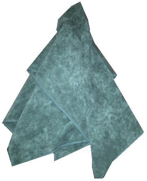 Jumbo Green Microfiber Towel