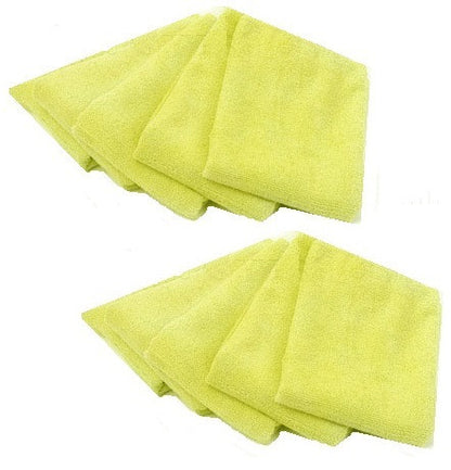 yellow microfiber towels